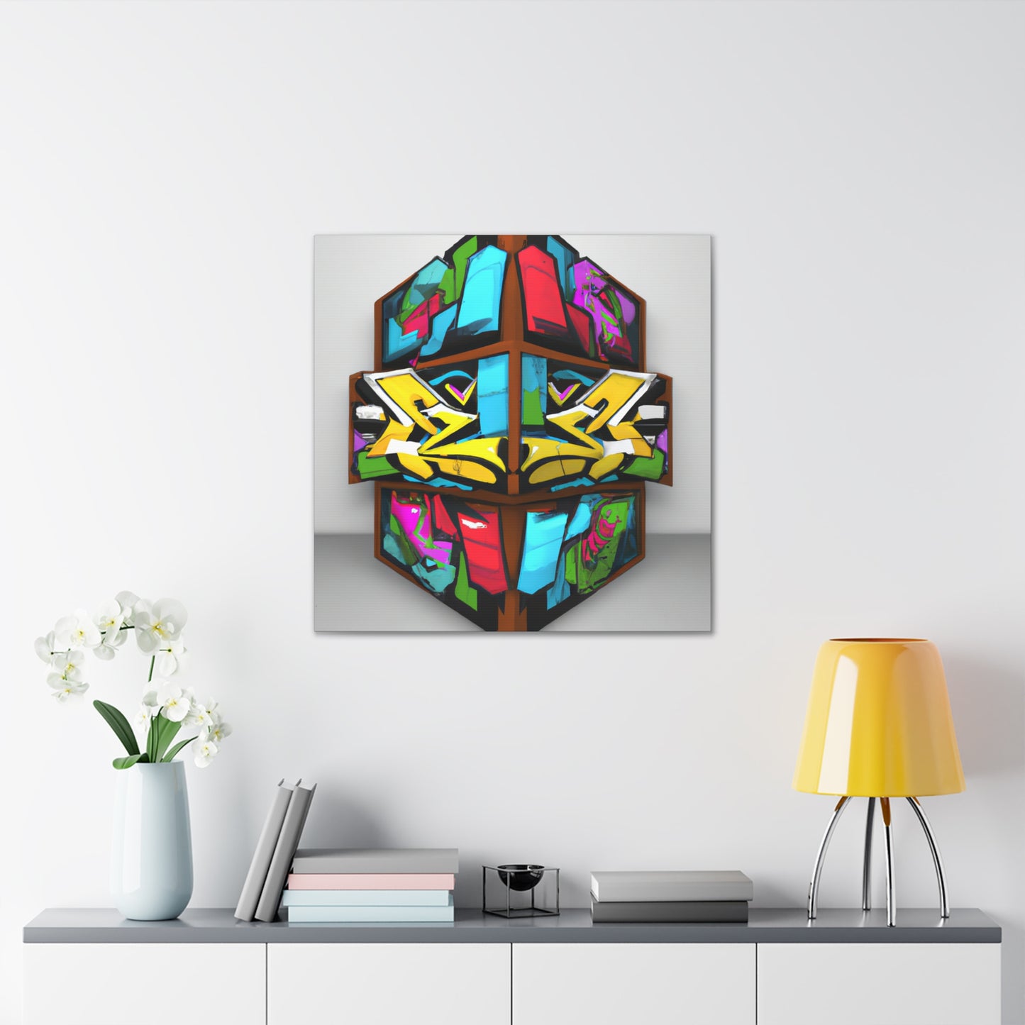 Vanessa "V" Flame. - Canvas