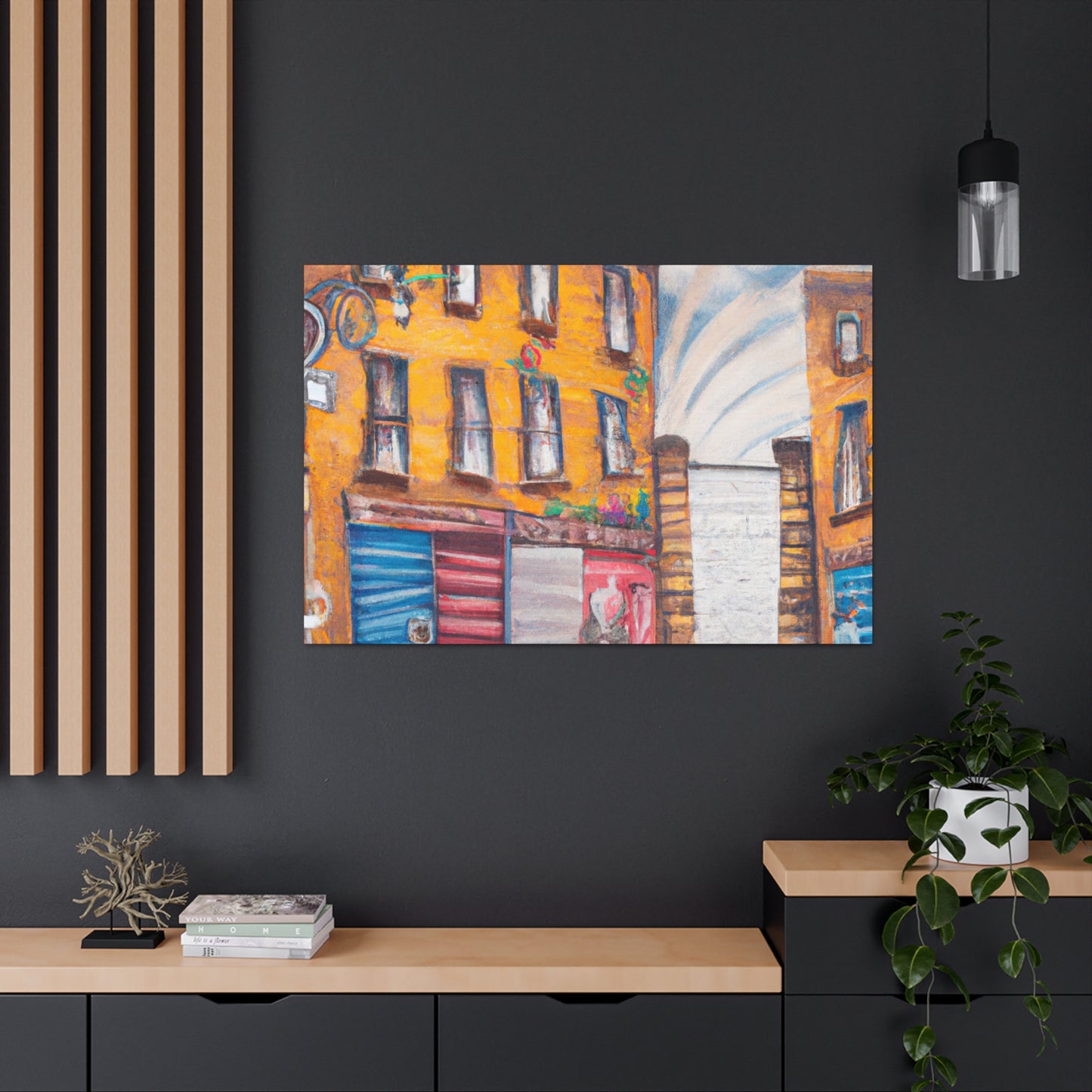 MC Flash Freeze. - Canvas