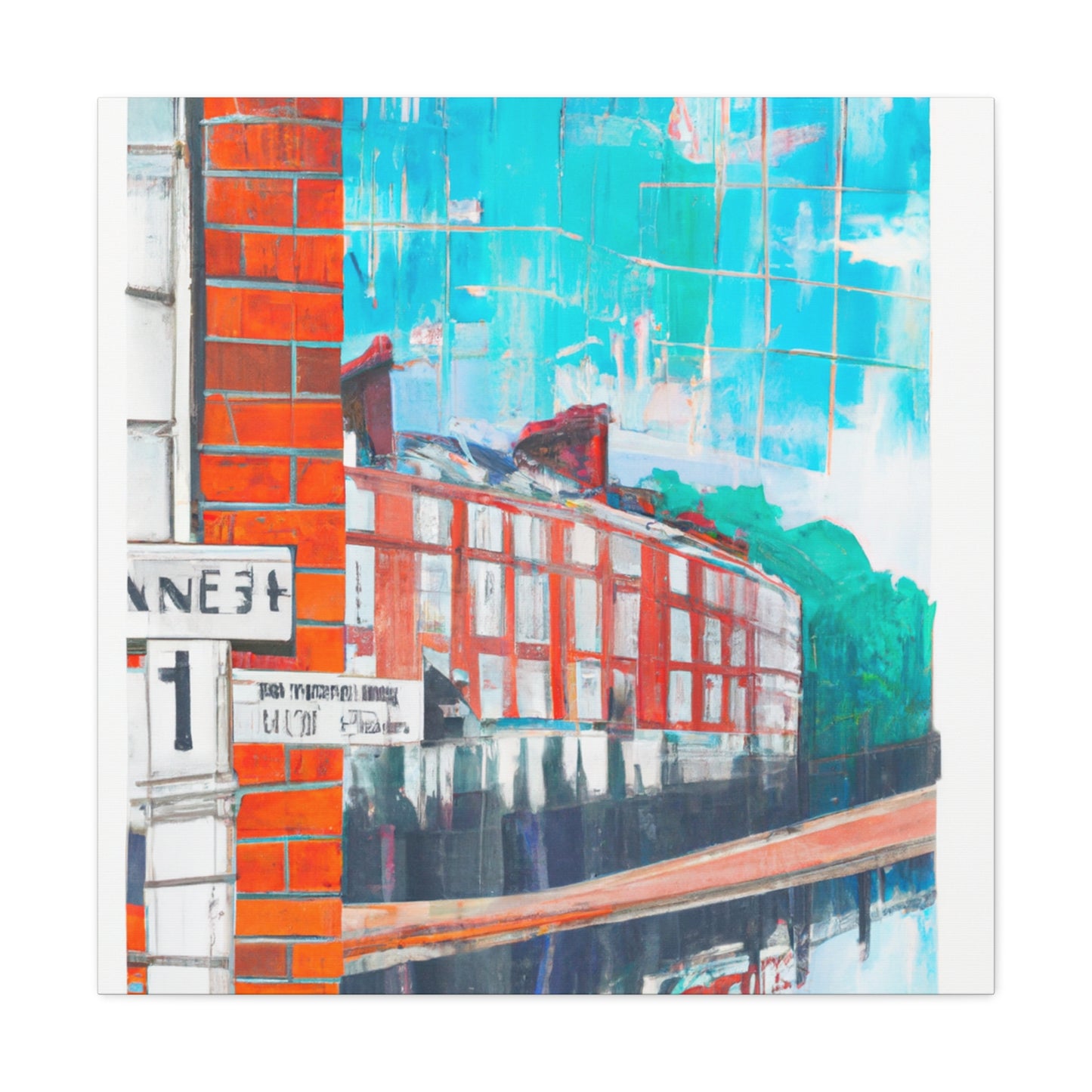 MC Fresh O'The Block - Canvas