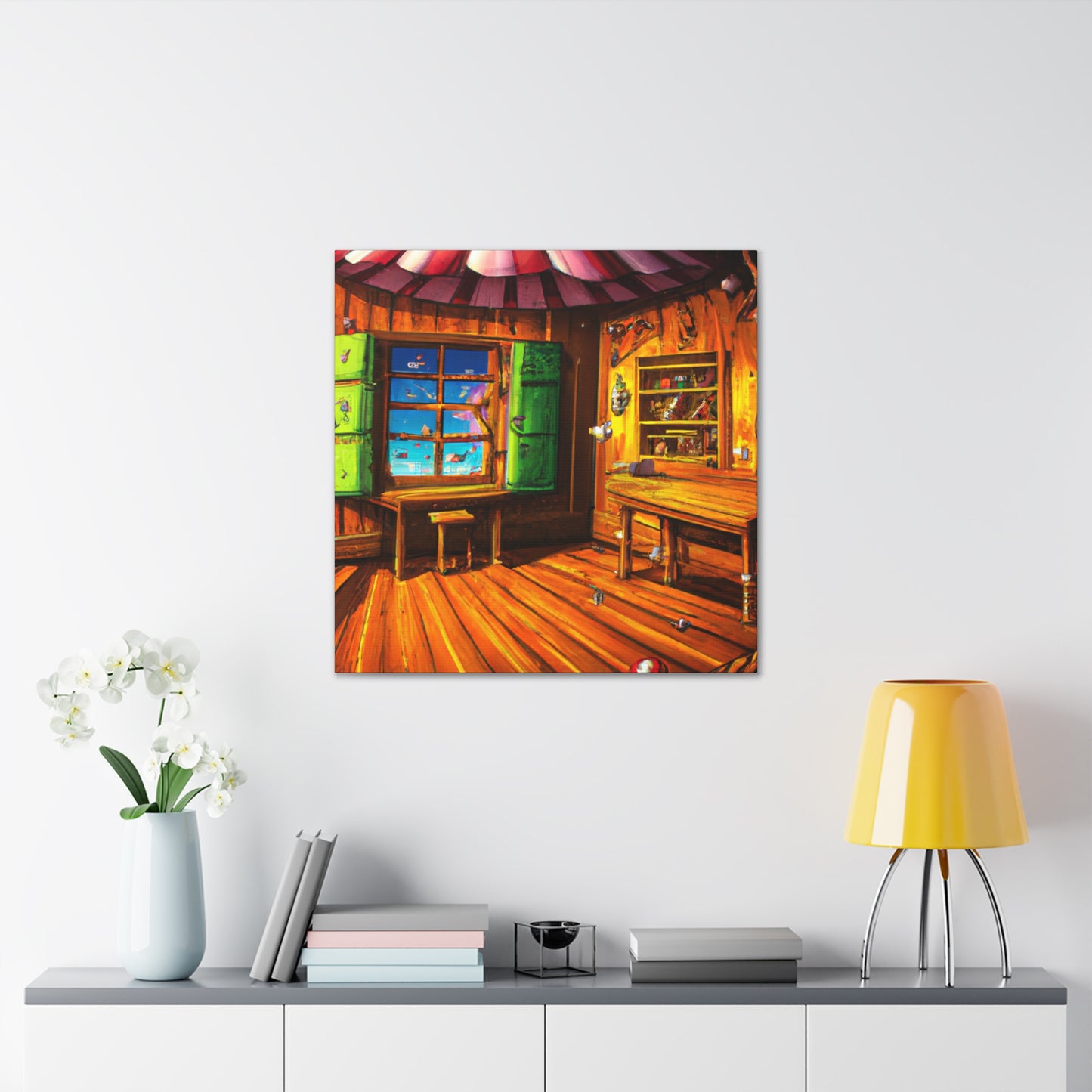 Adora Saffron. - Canvas