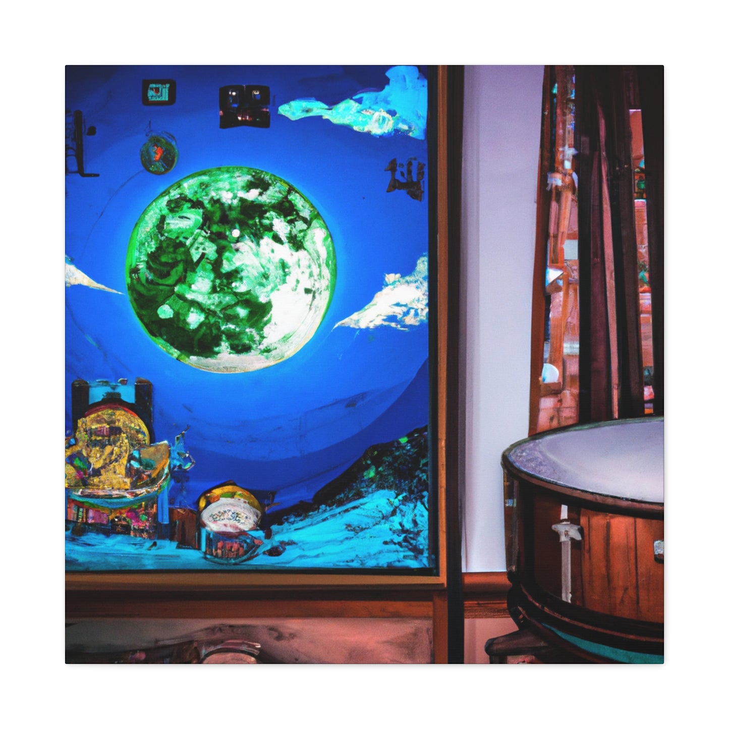 Lula Luna. - Canvas