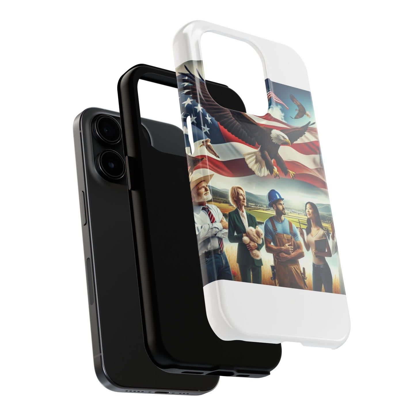 Guardian Eagle Americana Phone Case — Dripfinity Custom Collection