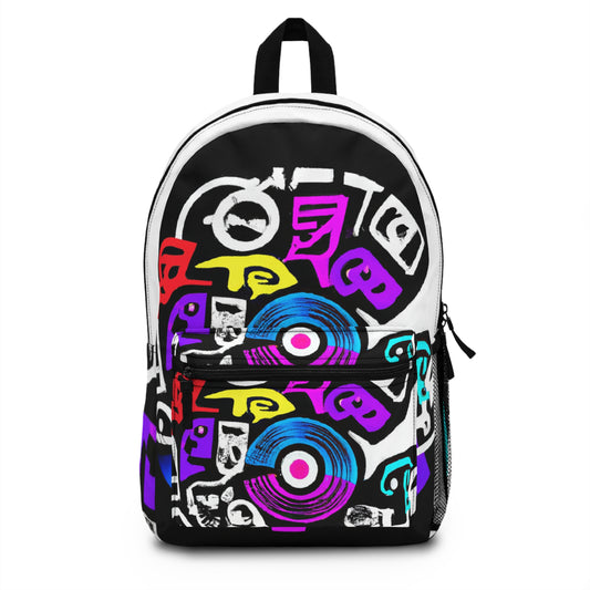 Mellie Mel the Hip Hop Painter. - Backpack