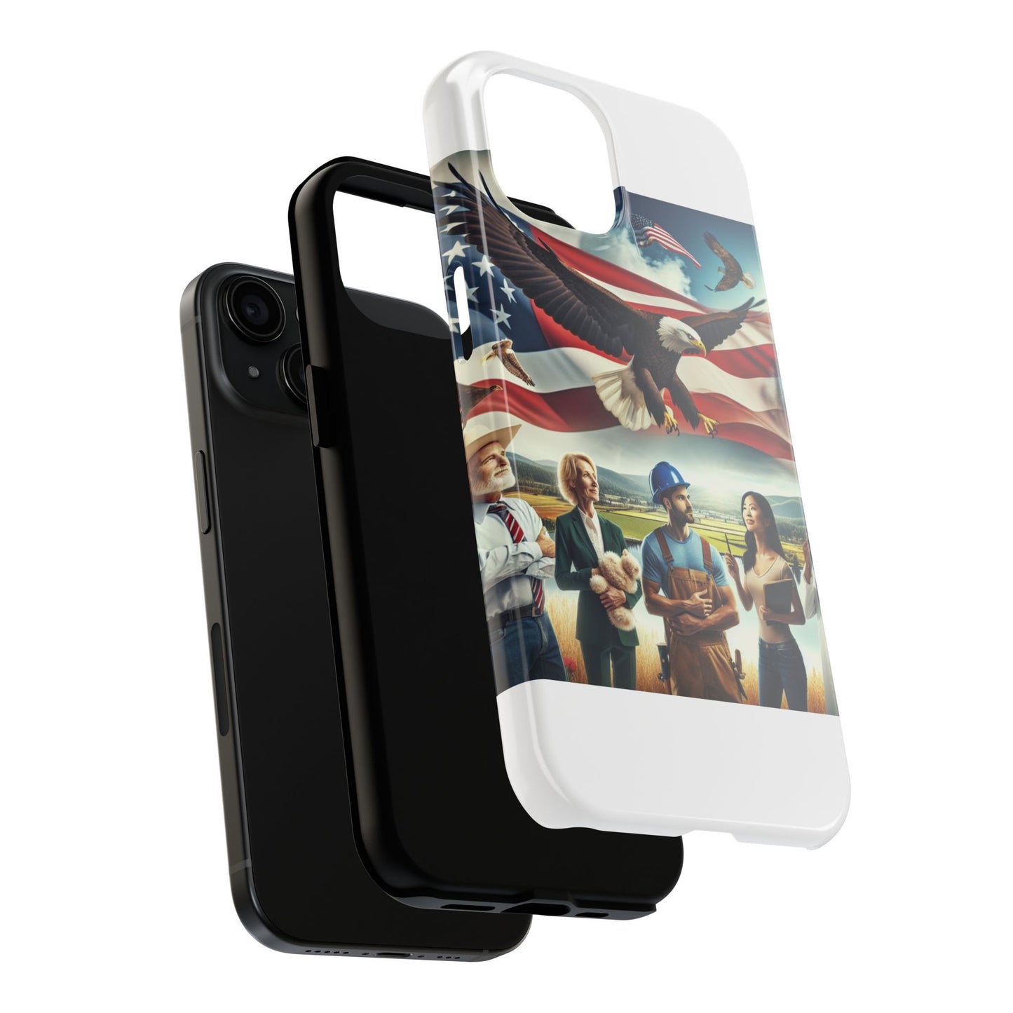 Guardian Eagle Americana Phone Case — Dripfinity Custom Collection