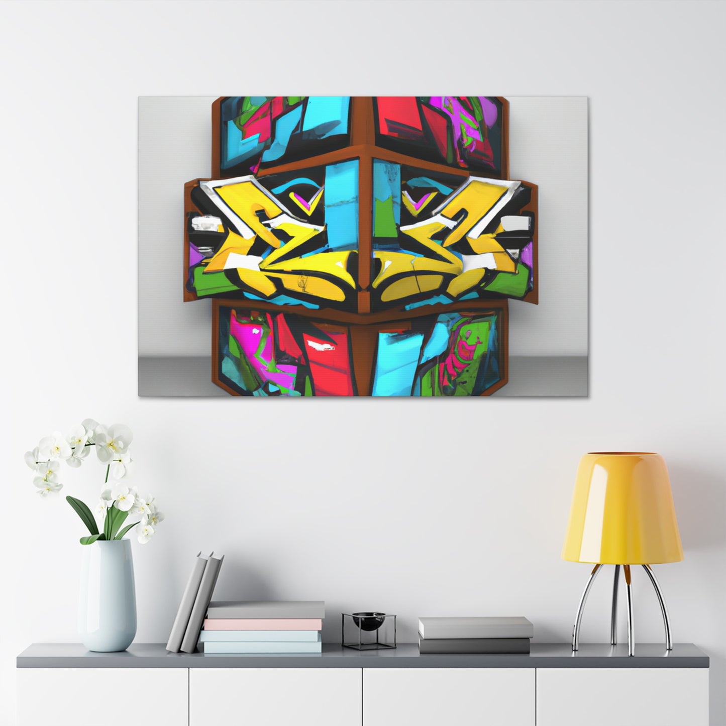 Vanessa "V" Flame. - Canvas