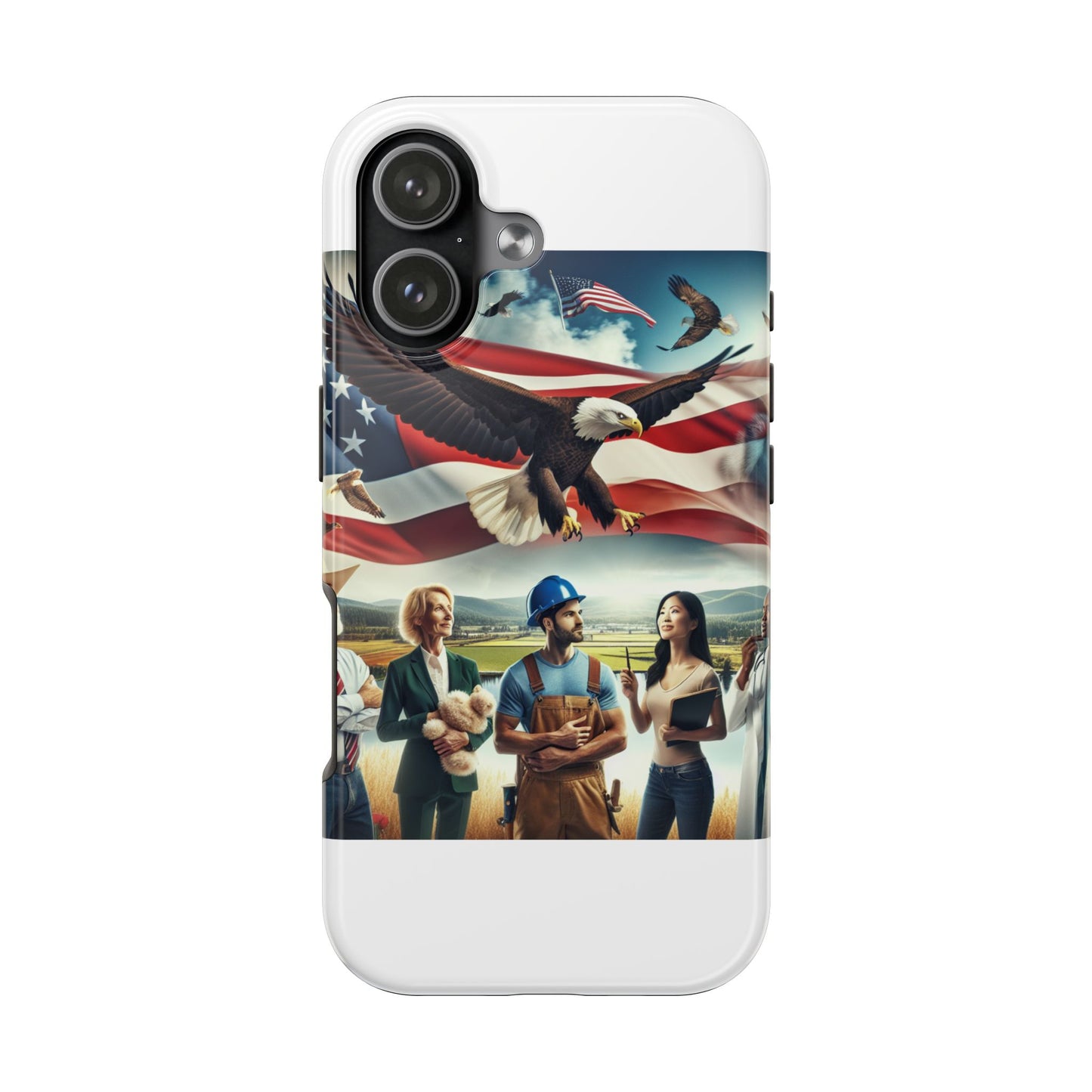 Guardian Eagle Americana Phone Case — Dripfinity Custom Collection