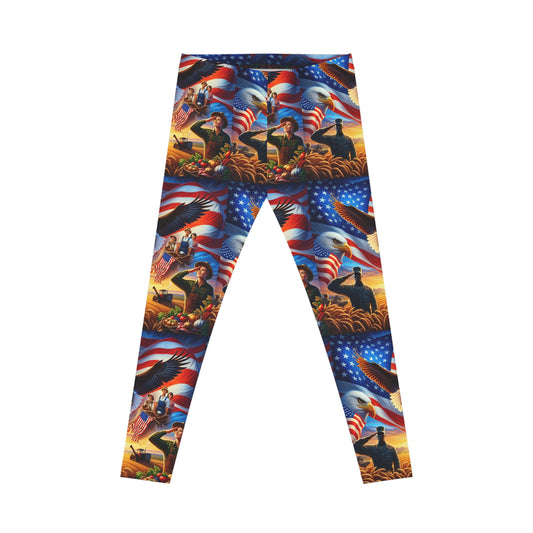 Freedom Skies Americana Leggings — Dripfinity Custom Collection