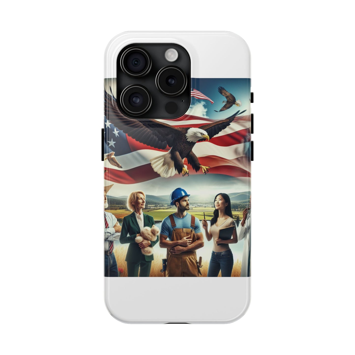 Guardian Eagle Americana Phone Case — Dripfinity Custom Collection