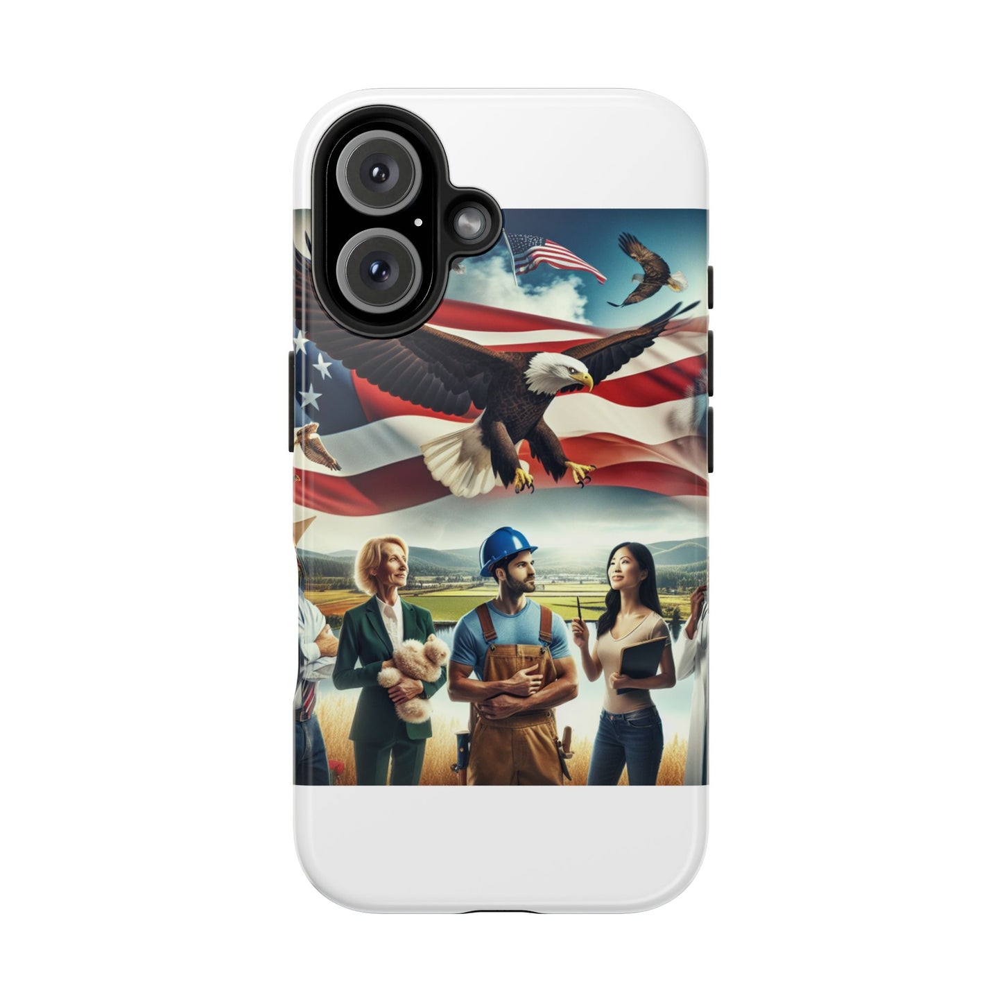 Guardian Eagle Americana Phone Case — Dripfinity Custom Collection