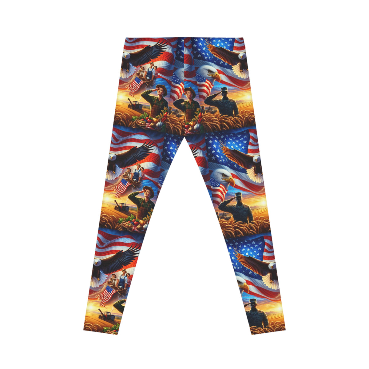 Freedom Skies Americana Leggings — Dripfinity Custom Collection